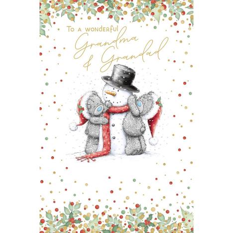 Wonderful Grandma & Grandad Me to You Bear Christmas Card £1.89